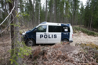 Tapahtumapaikka on tiettömien teiden päässä. Kuva Juha Perämäki