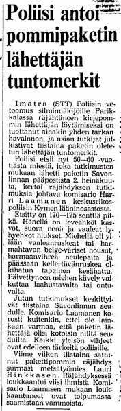 Helsingin Sanomat 11.7.1979
