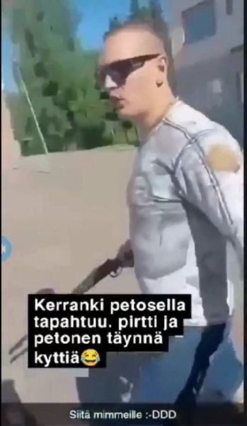 Kuvakaappaus "Yliksen" videolta.