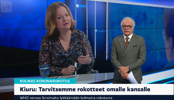 Oudosti nyt se oma kansa meneekin ensin