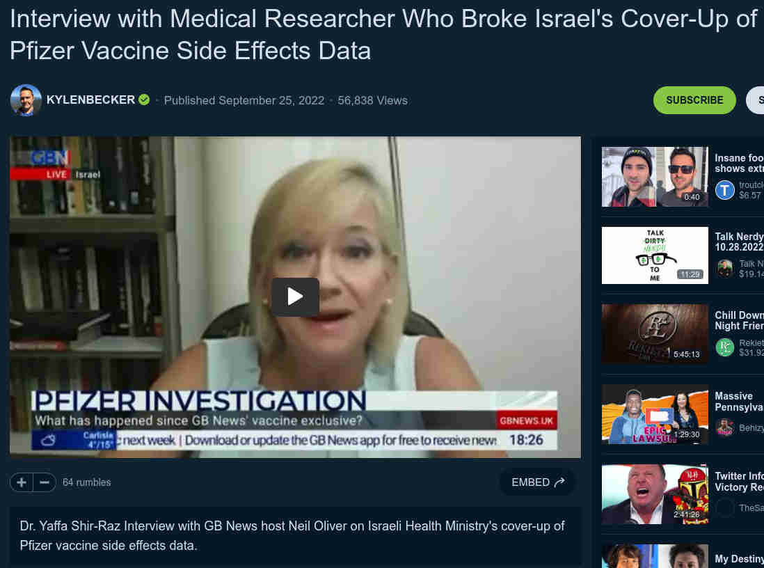 Israelilaisviranomaiset salasivat injektiohaittoja, vuodettu video paljastaa etta monet haitat eivat ole lievia eika parane.jpg