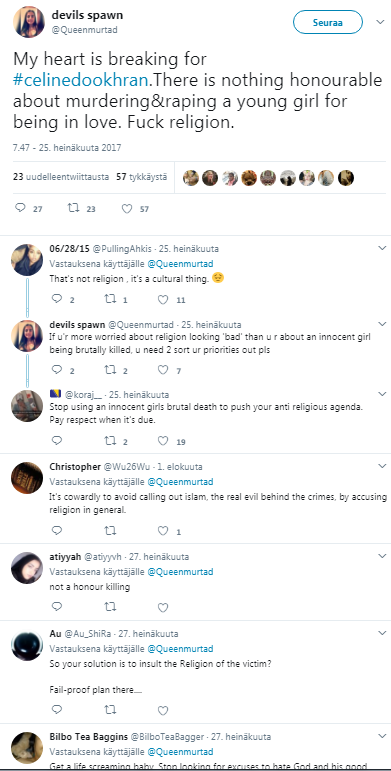 Celineä on muistettu somessa laajasti ja ihmiset saaneet tietoiskua islamkulttuurista.png
