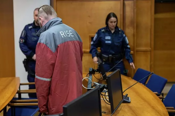 Tampereen Multisillan henkirikoksen käsittely jatkui perjantaina Pirkanmaan käräjäoikeudessa, jossa tamperelaismies tuomittiin 12 vuoden vankeuteen murhasta. Kuva on otettu 28. huhtikuuta alkaneesta käsittelystä. KUVA: OSSI AHOLA / AAMULEHDEN ARKISTO