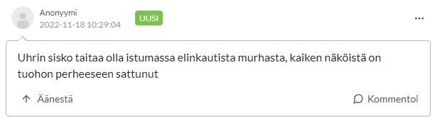https://keskustelu.suomi24.fi/t/17637575/poliisi-tutkii-henkirikosta-iisalmessa--yksi-epailty-otettu-kiinni