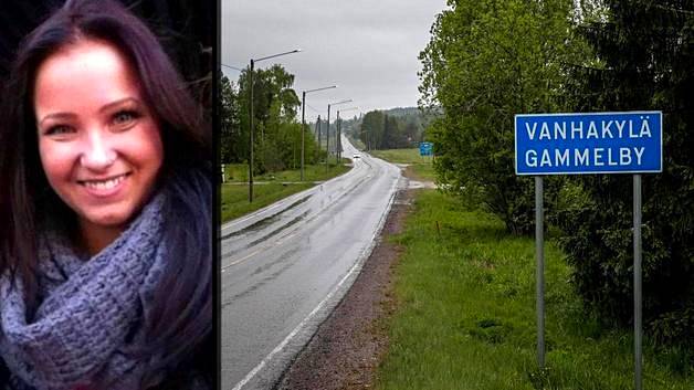 Riina Mäkistä on etsitty muun muassa Vanhakylän ympäristössä Loviisassa. (KUVA: Poliisi / Antti Hämäläinen)