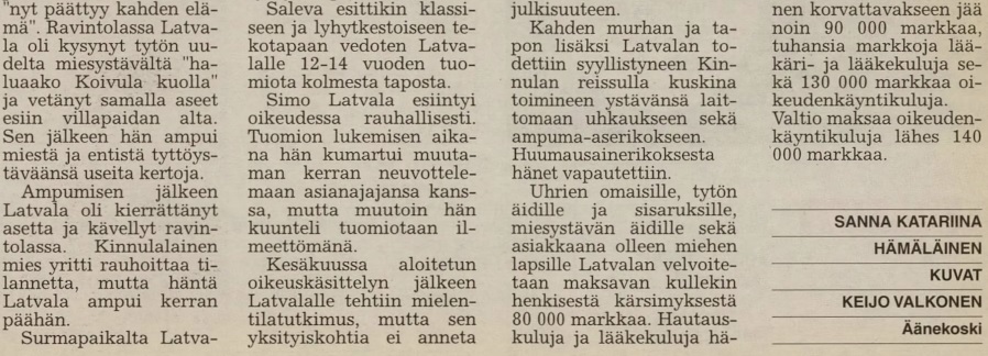 Iltalehti 21.12.2000.