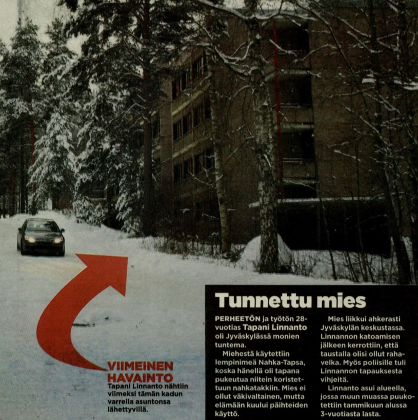 Kuva ja tekstit Iltalehti 30.1.2009.