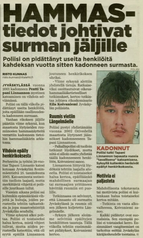 Iltalehti 29.1.2009.
