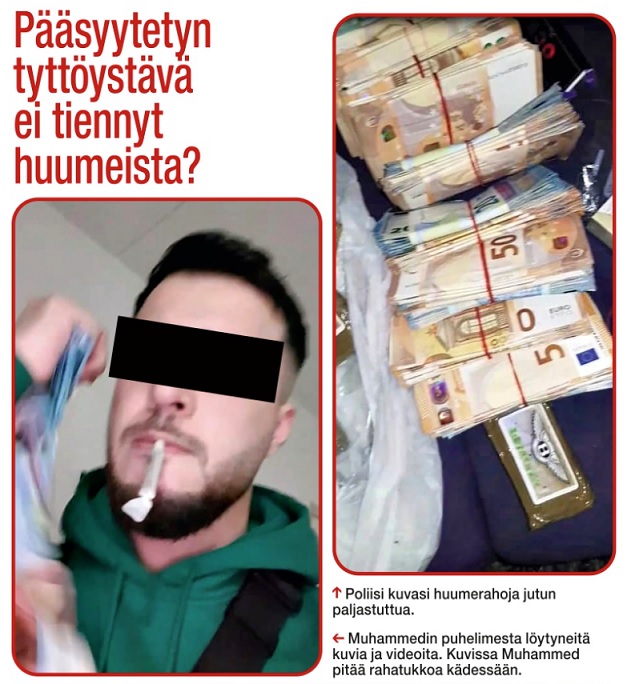 Kuva poliisi. Via Alibi 12/22. Kuvateksti Alibi.