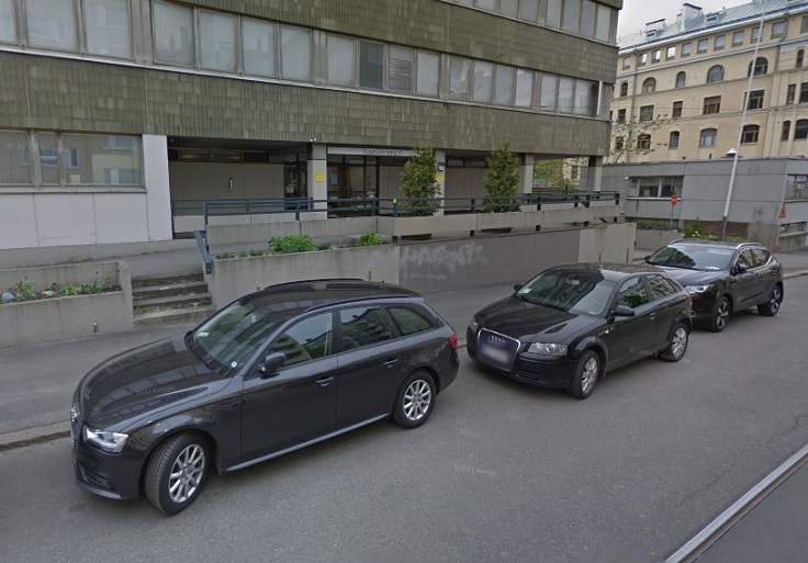 Kuva googlemaps. Kuvan autot eivät todennäköisesti liity tapaukseen.