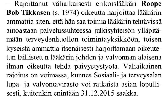 Lähde: Virallinen Lehti