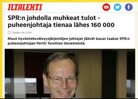 Uutinen jostain Iltalehdestä joskus.