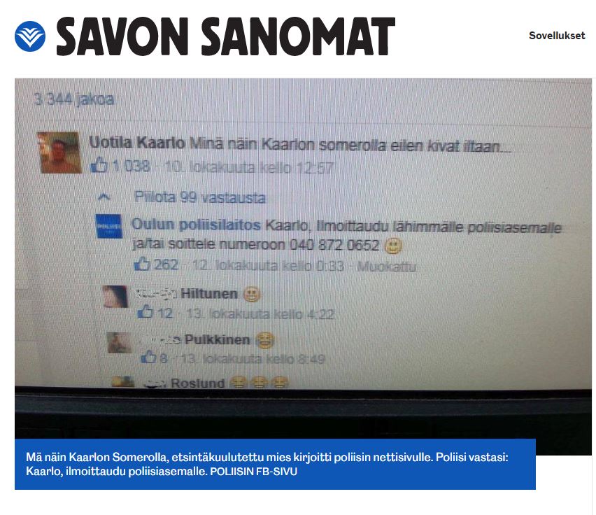 Kunkaarlonäkikaarlonsomerollajakertoisiitäpoliisillefacebookissa2015tai2016.JPG