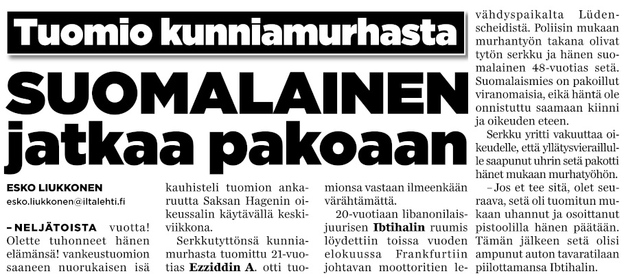Iltalehti 22.1.2010.