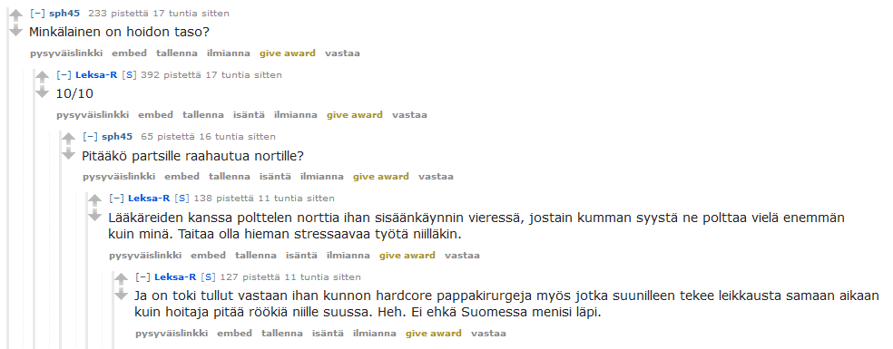 Suomalainen Ukrainassa loukkaantunut taistelija kommentoi hoidon tasoa.PNG