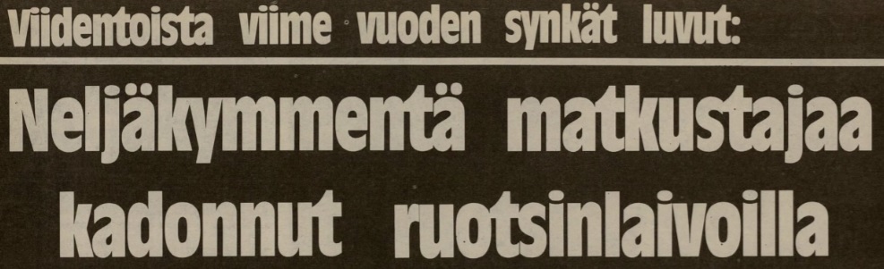 Iltalehti 24.10.1985.
