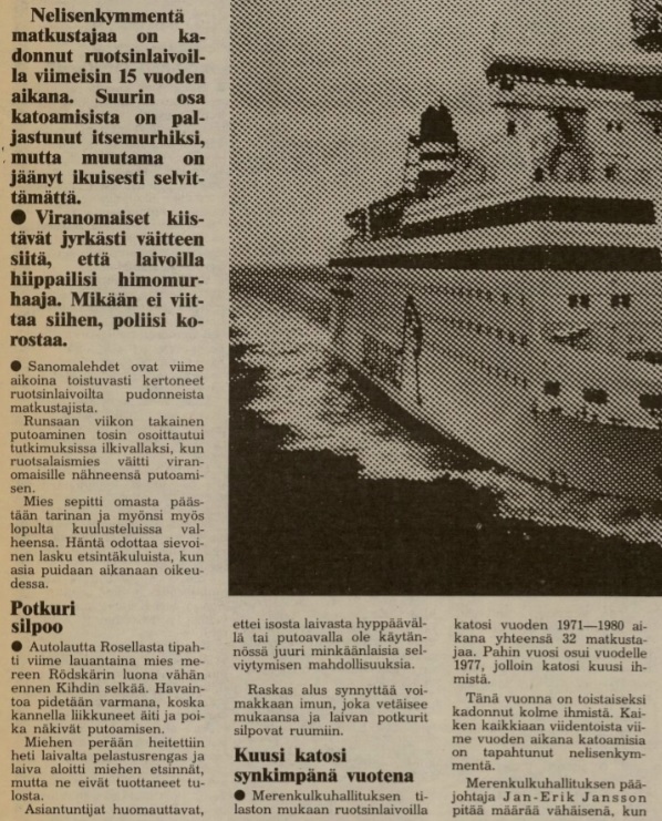 Iltalehti 24.10.1985.