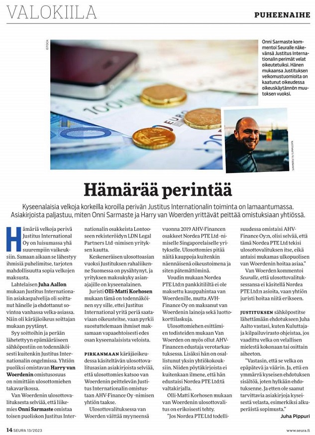 Seura 29.3.2023.