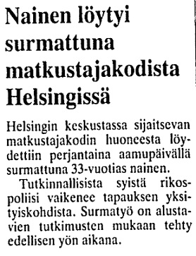 Helsingin Sanomat 13.1.1990.