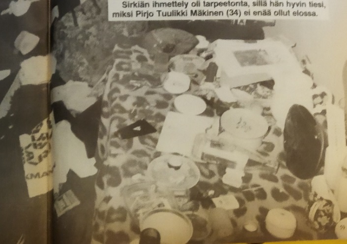 Huushollin krääsää ja sekasortoa.