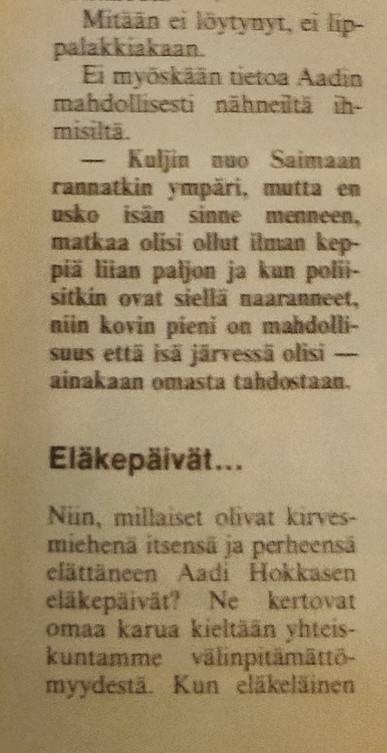 Jatkon osa 1