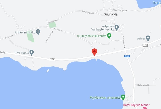 Karttapohja googlemaps.