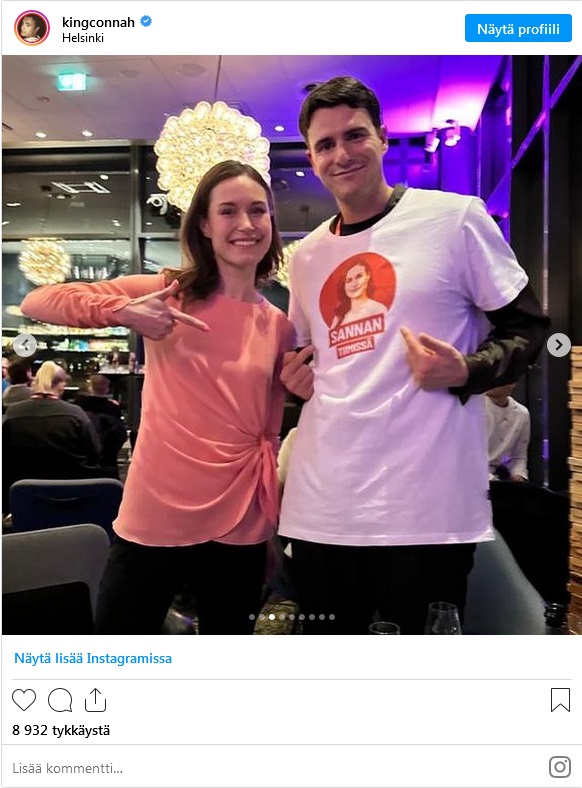 Demarit Sanna Marin ja ystävä Conner Rousseau 2.jpg