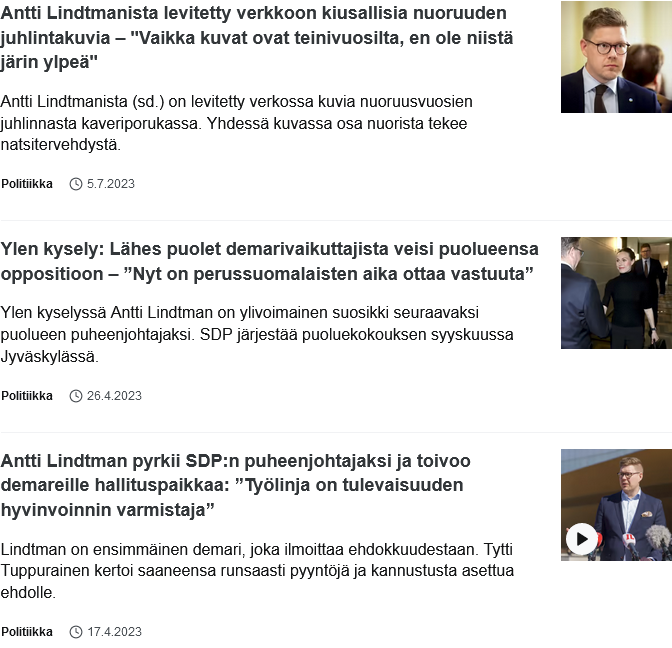 5.7.2023 Antti Lindtman - uusimmat sisällöt – yle.fi.png