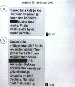 Yliajaja kertoo olevansa Pekka Haaviston kannattaja. Toivottavasti Haavisto irtisanoutuu faninsa teoista.