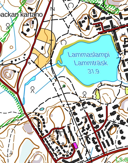 Tämä isompi kuva kylttien löytöalueelta