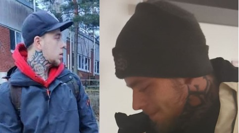 Vasen kuva huhtikuu 2021, oikeanpuoleinen kuva joulukuulta 2021.