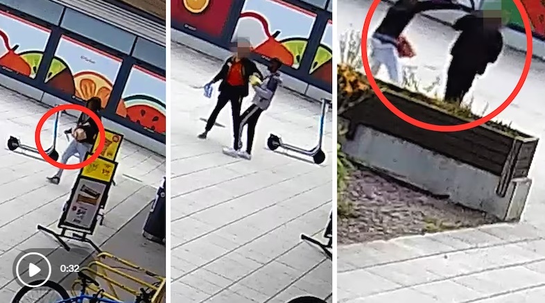 Kuvakaappaukset valvontakameran videolta by mtvuutiset.fi
