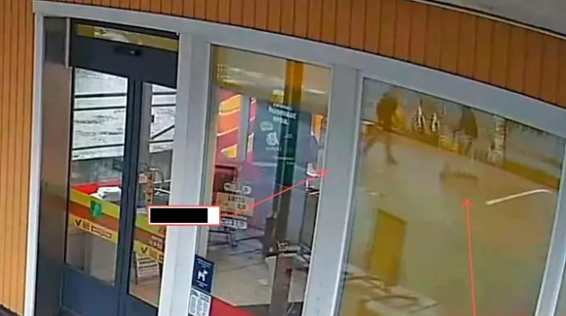 Epäillyt tallentuivat läheisen Alepan valvontakameraan. KUVA: POLIISI