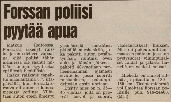 Iltalehti 23.7.1987.