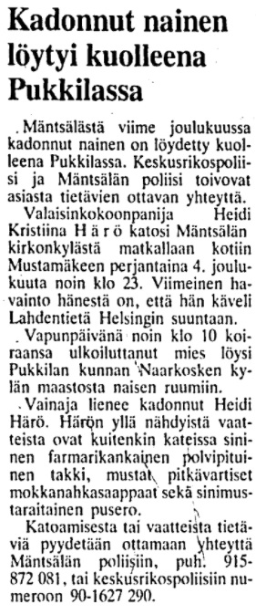 Helsingin Sanomat 3.5.1988.