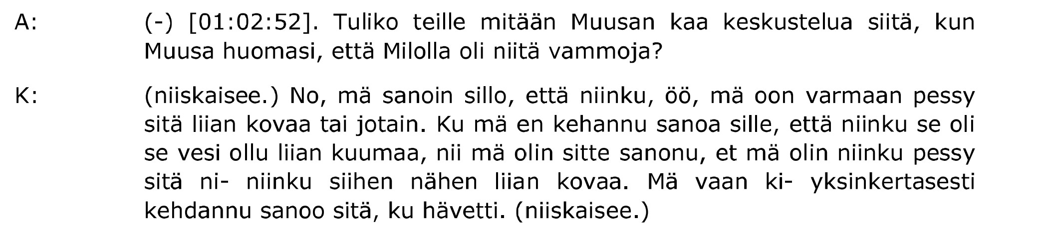 Sebun kuulustelusta