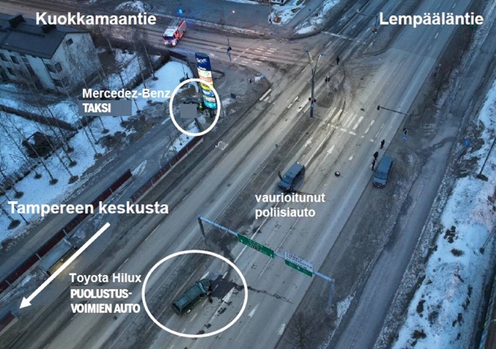 Ilmakuva tapahtumapaikasta. KUVA: ESITUTKINTAMATERIAALI / IS.