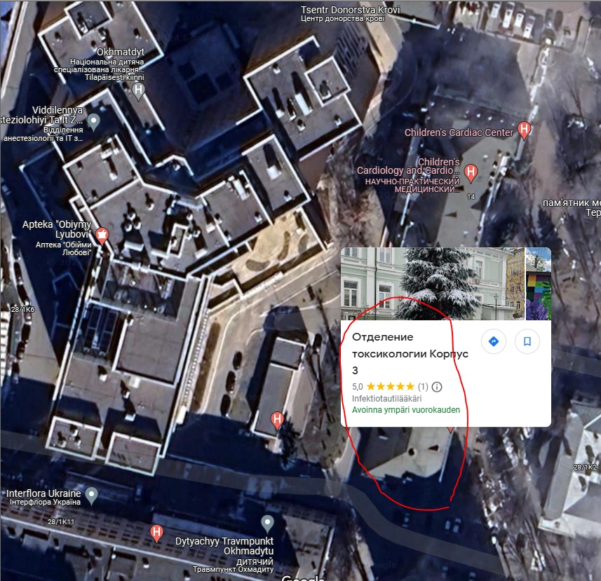 ryssän tuhoama lastensairaalan infektioklinikka.jpg
