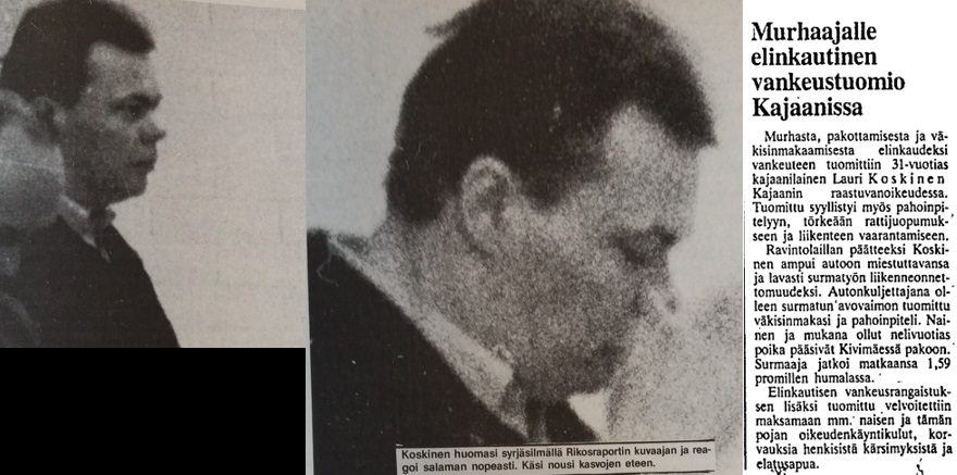 Kuvat RikosRaportti. Uutinen HS 12.10.1986.