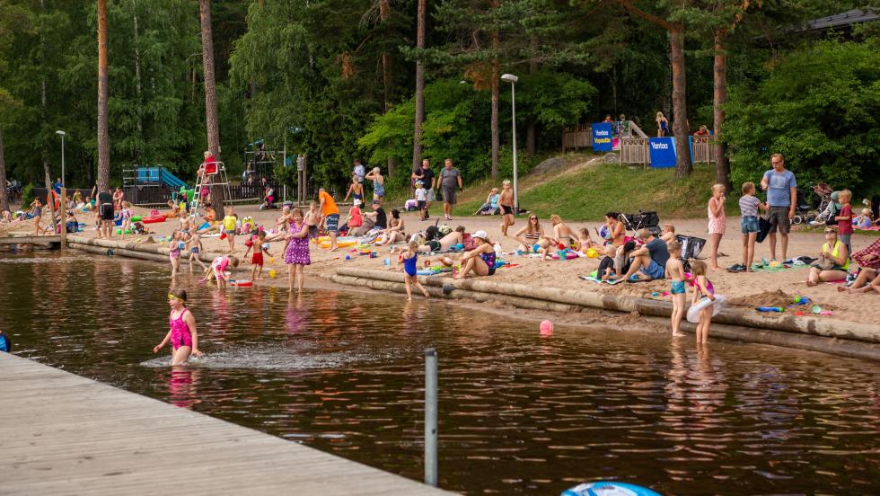 Kuusijärvi, lastenalue