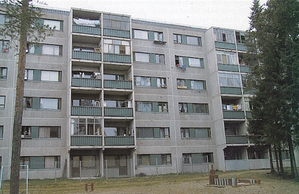 Tamara Sorokaletovan asunto sijaitsi kerrostalossa Kostamuksessa.jpg