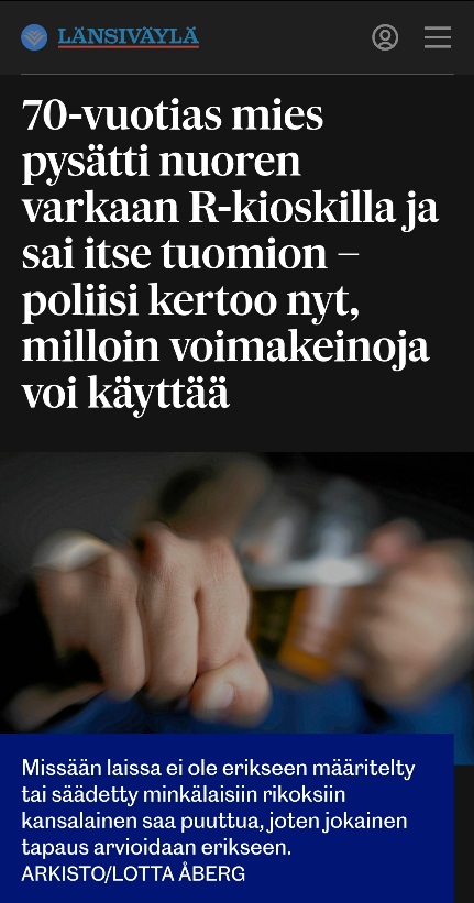 Miksei Kalevi tyytynyt diskuteeraukseen?