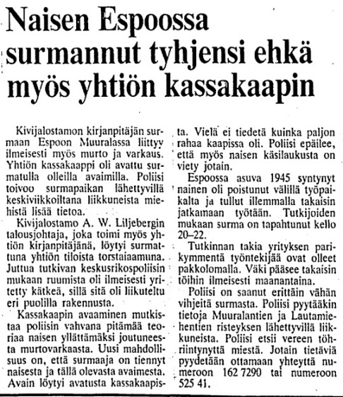 Helsingin Sanomat 12.12.1987