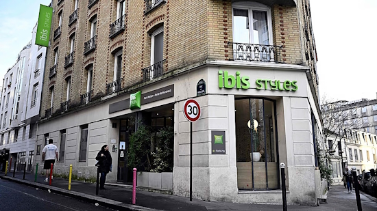 Pariisissa Ibis Styles -hotellin luona.jpg
