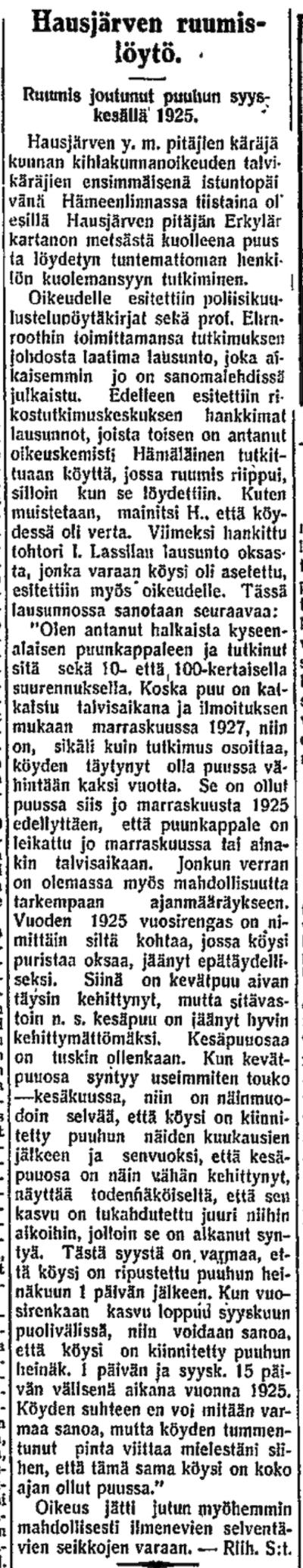 15.03.1928 Hausjärven ruumislöytö.jpg