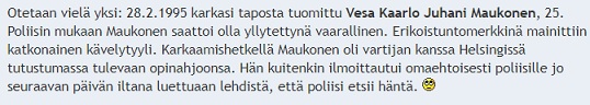 Kuvakaappaus murha.infosta.