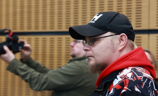 Tapon uhrin ex-vuokralainen, 36-vuotias Jouko Tapani Lahtinen, tuomittiin pitkään vankeusrangaistukseen torstaina 20. maaliskuuta. Kuva: Paula Kaskimaa / IS