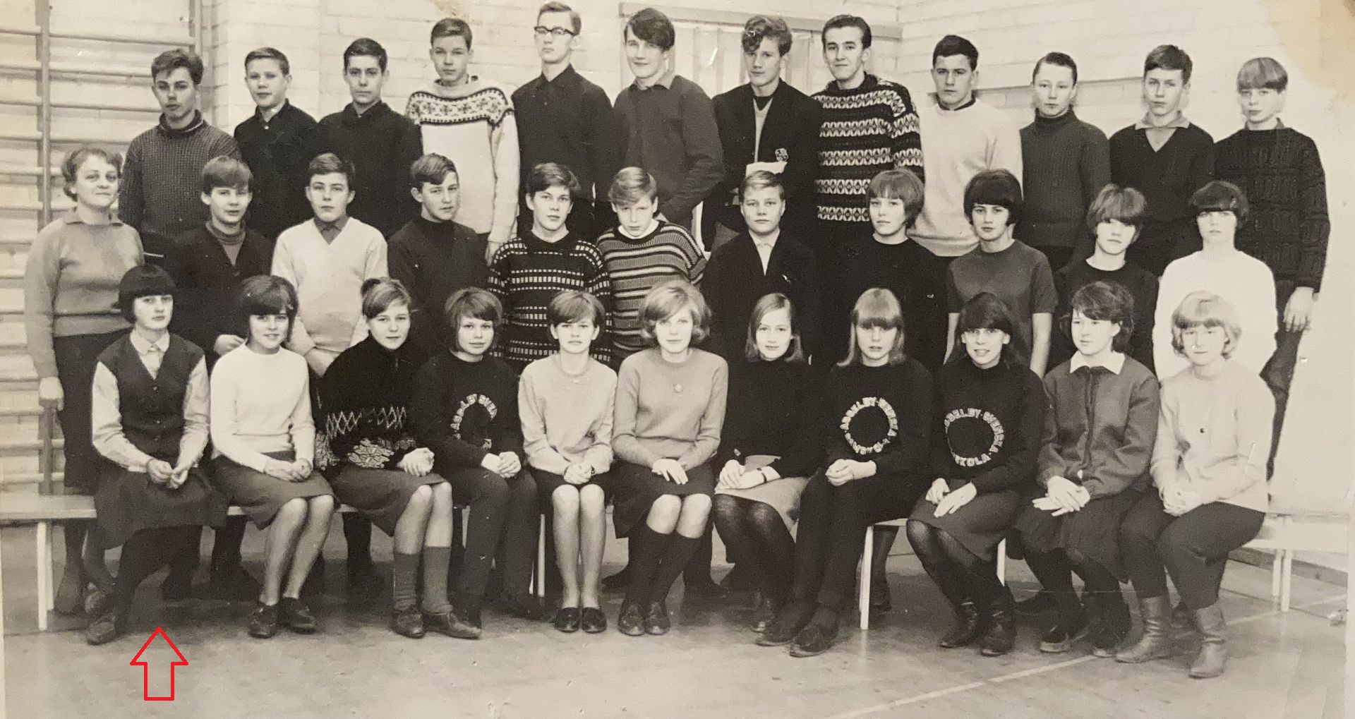 Åggelby svenska samskola klass 4a 1964-1965.jpeg