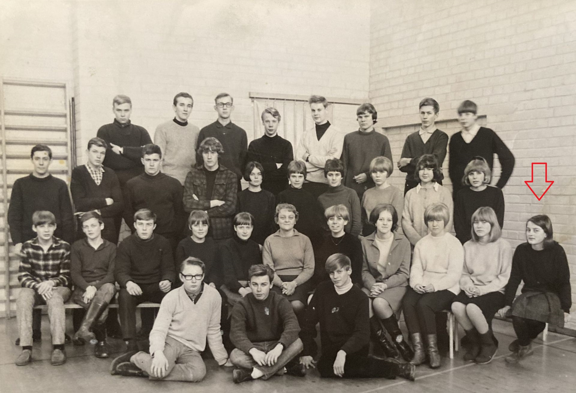 Åggelby svesnak samskolan 1965-1966 klass 5a.jpeg
