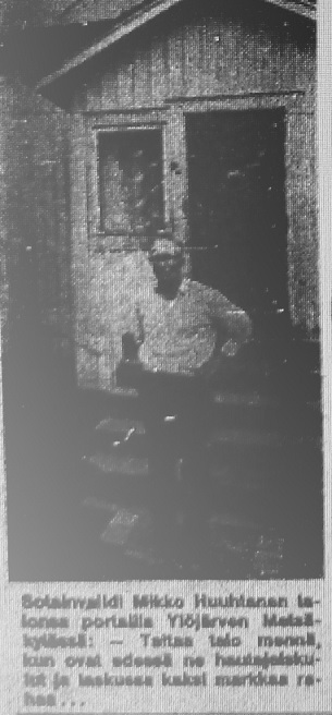 Kuva IltaSanomat 11.7.1970.